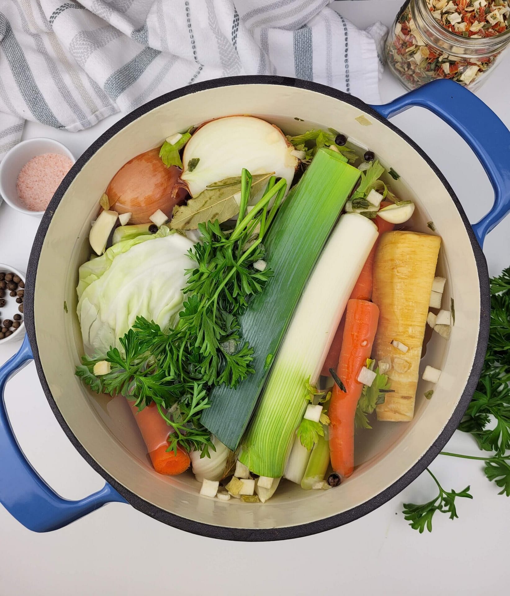 Homemade Vegetable Broth